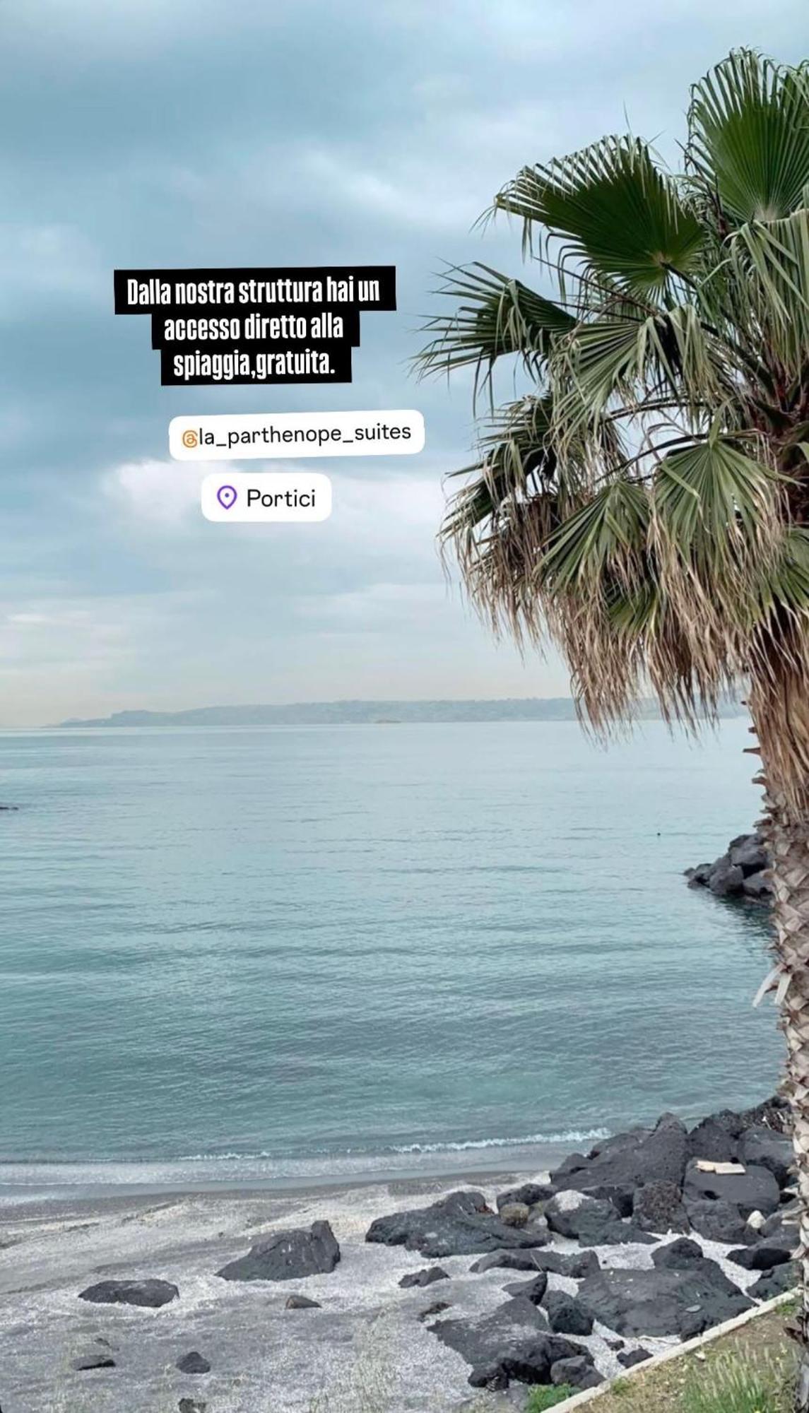 La Parthenope Suites بورتيشي المظهر الخارجي الصورة
